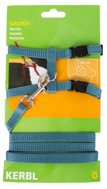 Kerbl Kaninchengeschirr | L 140 cm