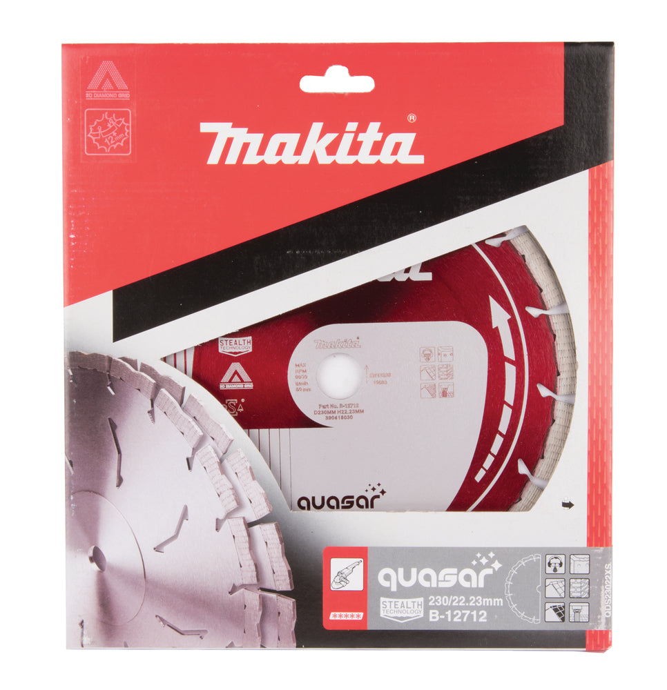 Makita Diamanttrennscheibe "Quasar" | 230mm x 22,23mm