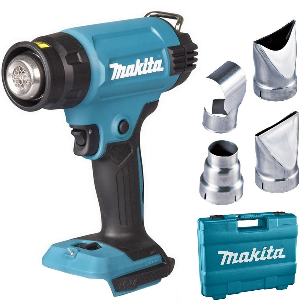 Makita Akku-Heißluftgebläse DHG181ZK | Kompakt, stufenlos regelbar