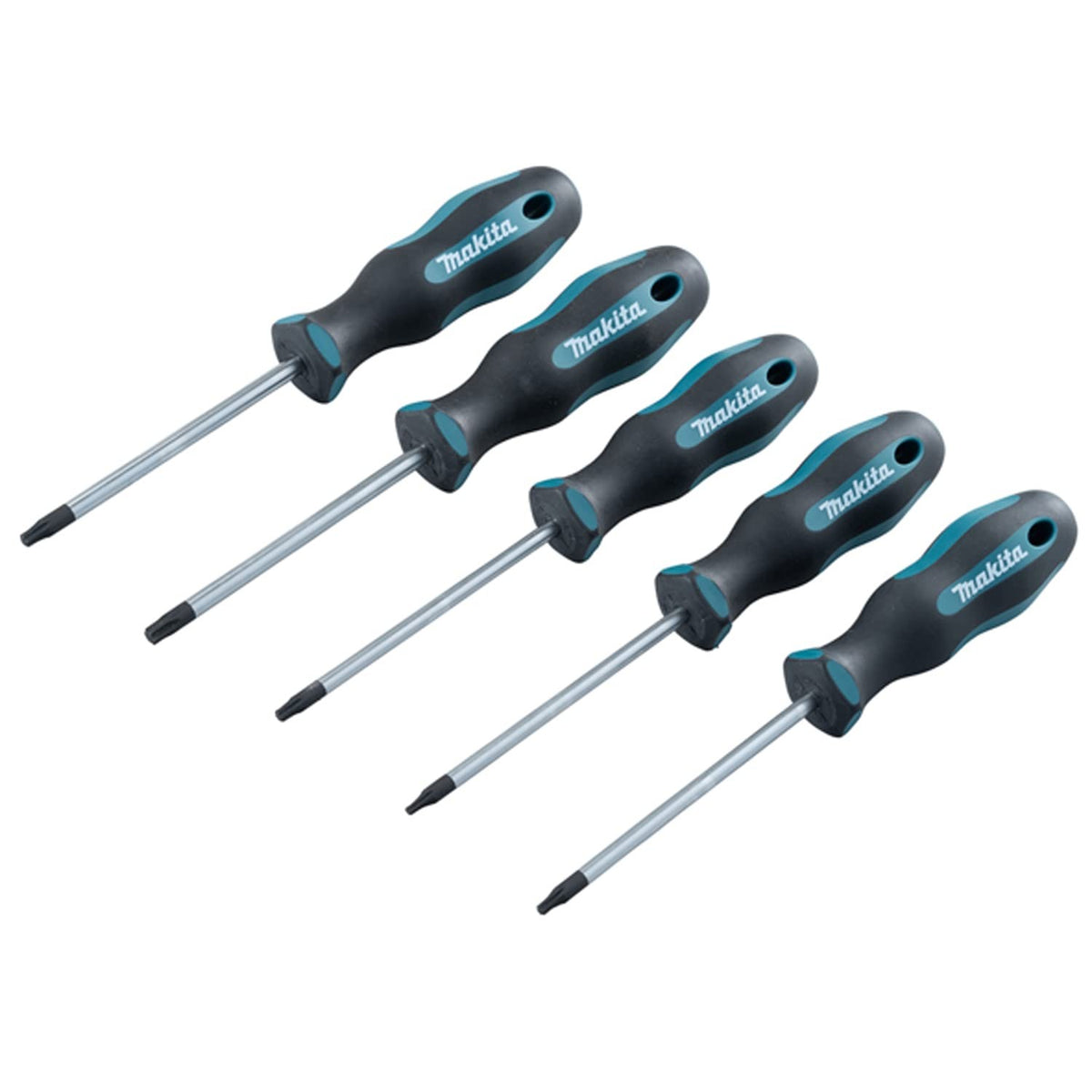 Makita Schraubendreher-Set 5-tlg | T10-T30, Cr-V Stahl