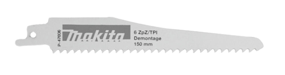Makita Reciprosägeblatt BIM 150/6Z BiM Demontage
