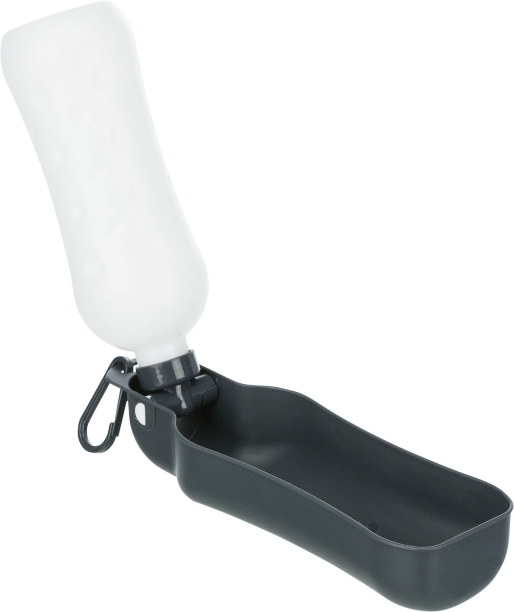 Trixie Flasche mit Trinknapf 500ml | Kunststoff