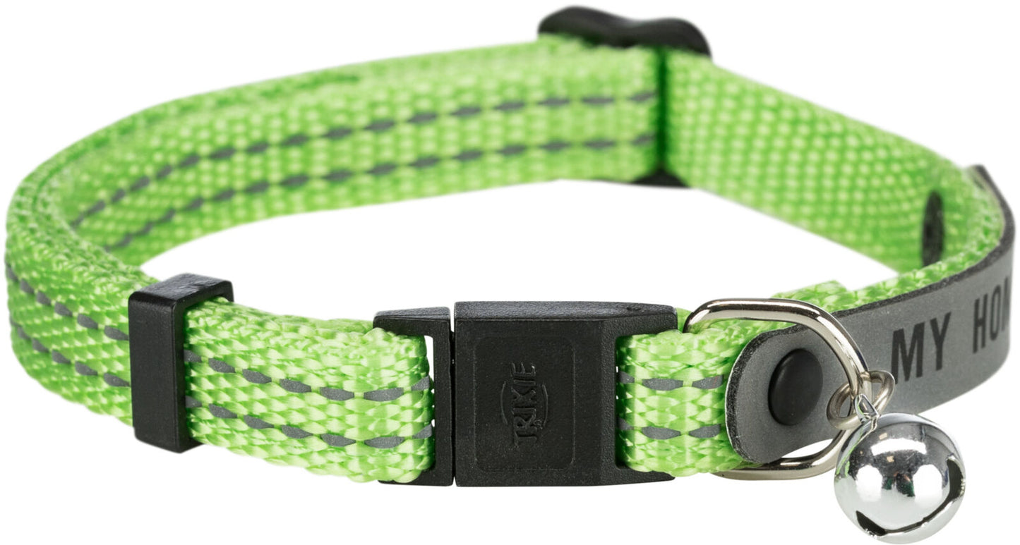 Trixie Katzenhalsband mit Adresslasche | reflektierend