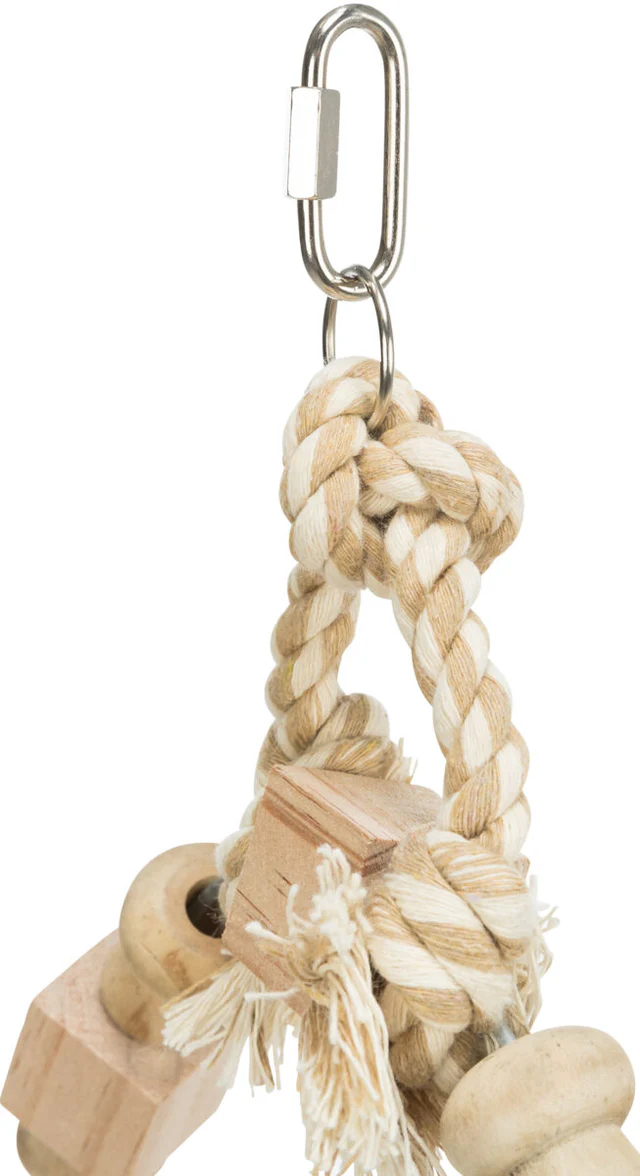 Trixie Bogenschaukel aus Holz | 20 × 29 cm
