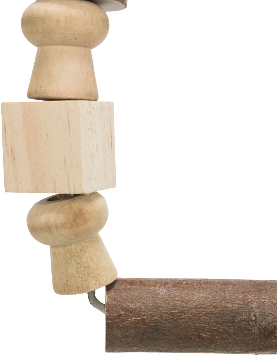 Trixie Bogenschaukel aus Holz | 13 × 19 cm