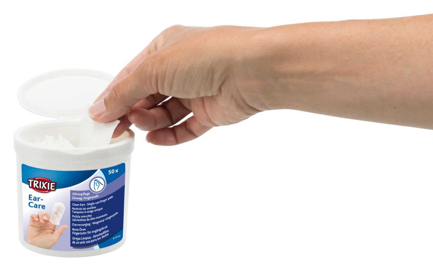 Trixie Ohrenpflege Einweg-Fingerpads 50 Stück
