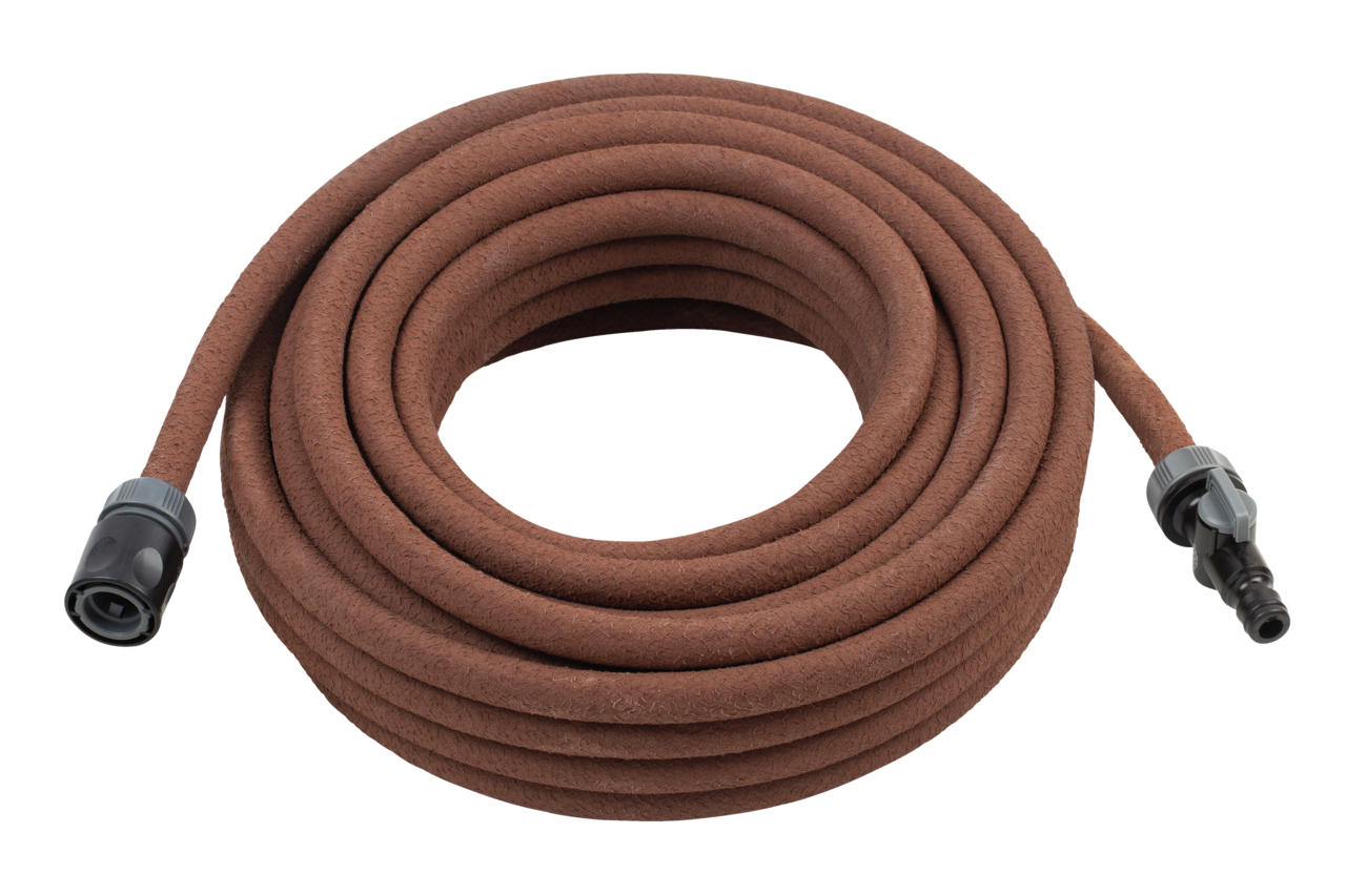 Perlschlauch 15m braun