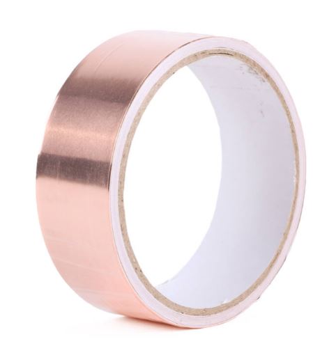 Kupferband, Schneckenband 3 cm x 410 cm