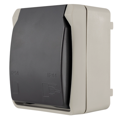 REV Aquabase Steckdose Aufputz | IP44