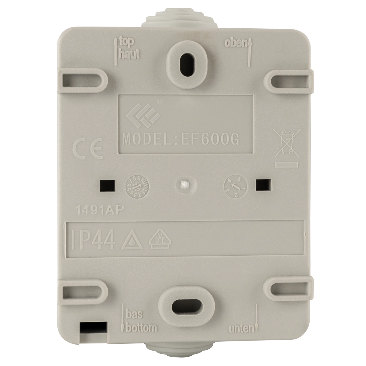 REV Aquabase Steckdose Aufputz | IP44