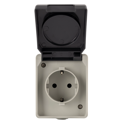 REV Aquabase Steckdose Aufputz | IP44