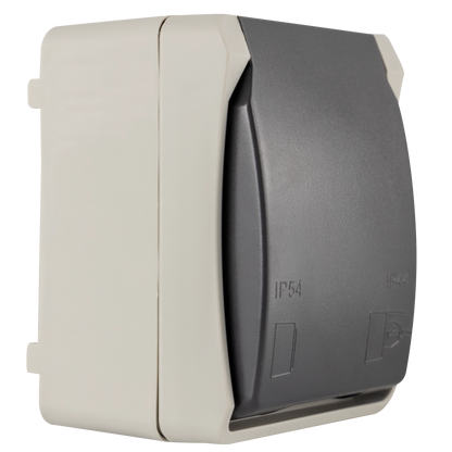 REV Aquabase Steckdose Aufputz | IP44