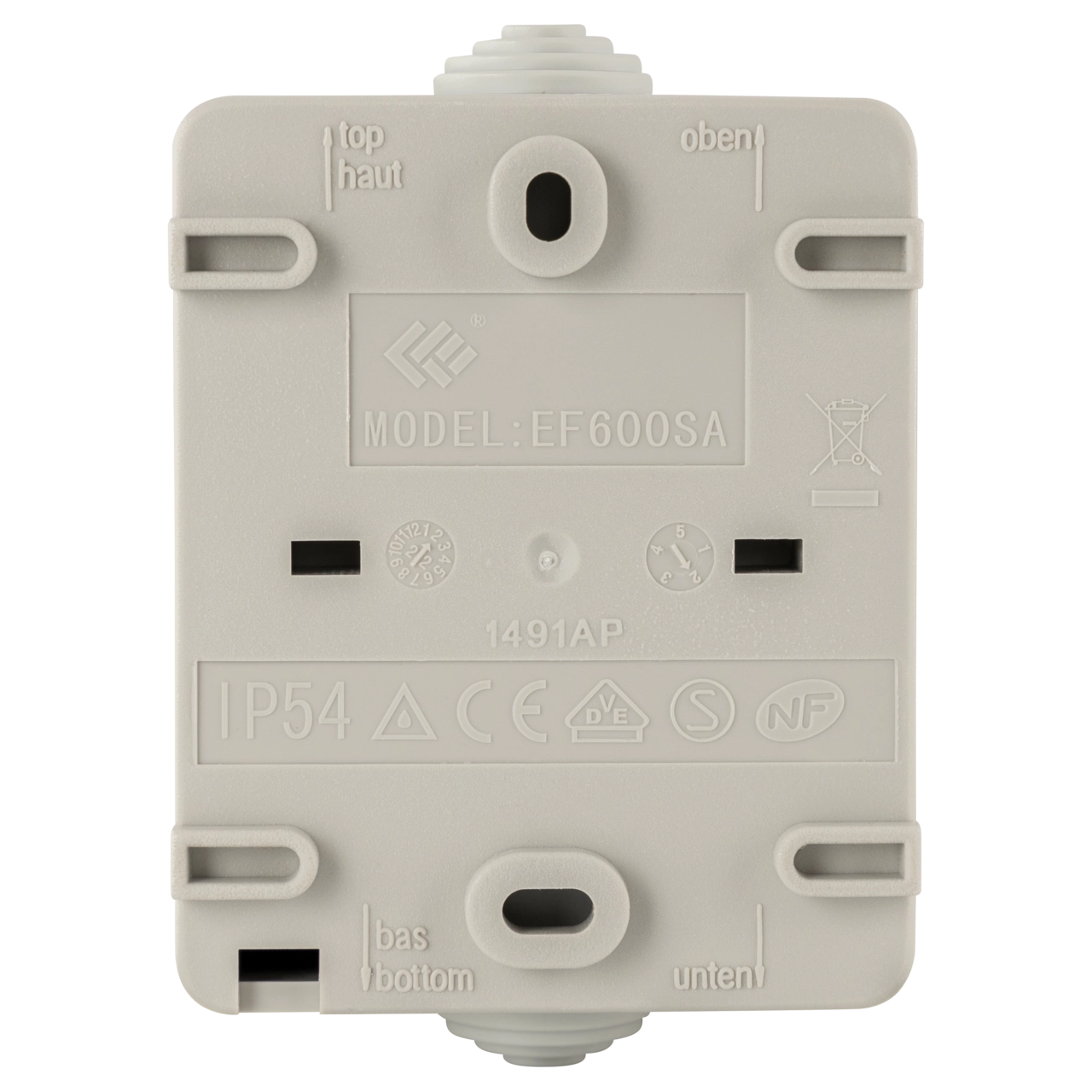 REV Aquabase Aus-/Wechselschalter Aufputz | IP44