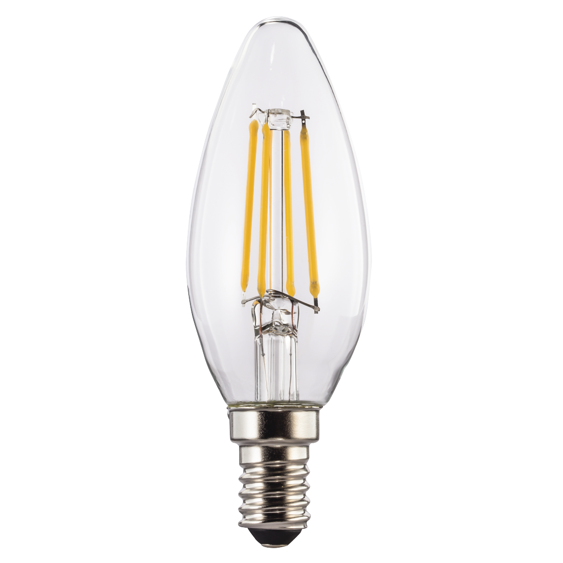Xavax LED-Kerzenlampe E14 470lm | ersetzt 40W (warmweiß) dimmbar