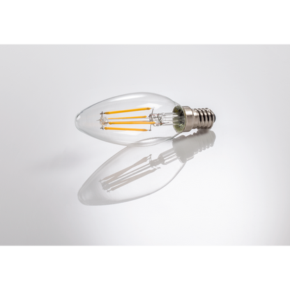 Xavax LED-Kerzenlampe E14 470lm | ersetzt 40W (warmweiß) 2er Set