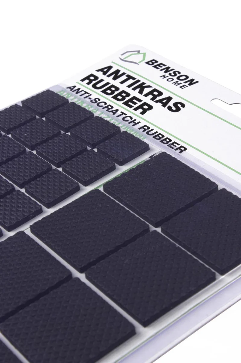 Kunststoffgleiter schwarz | 56-teilig