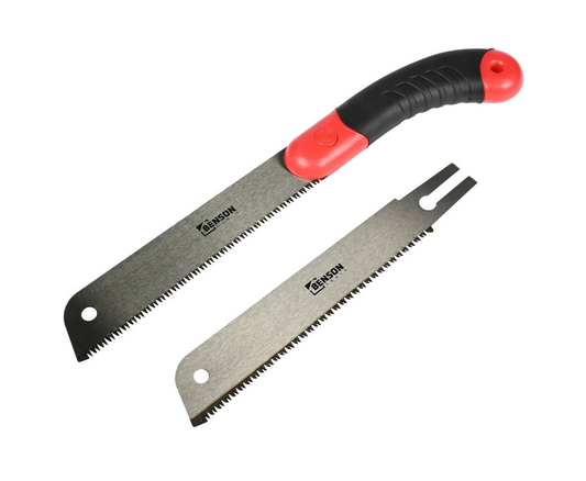 Japansäge mit 2 Sägeblätter 170 mm