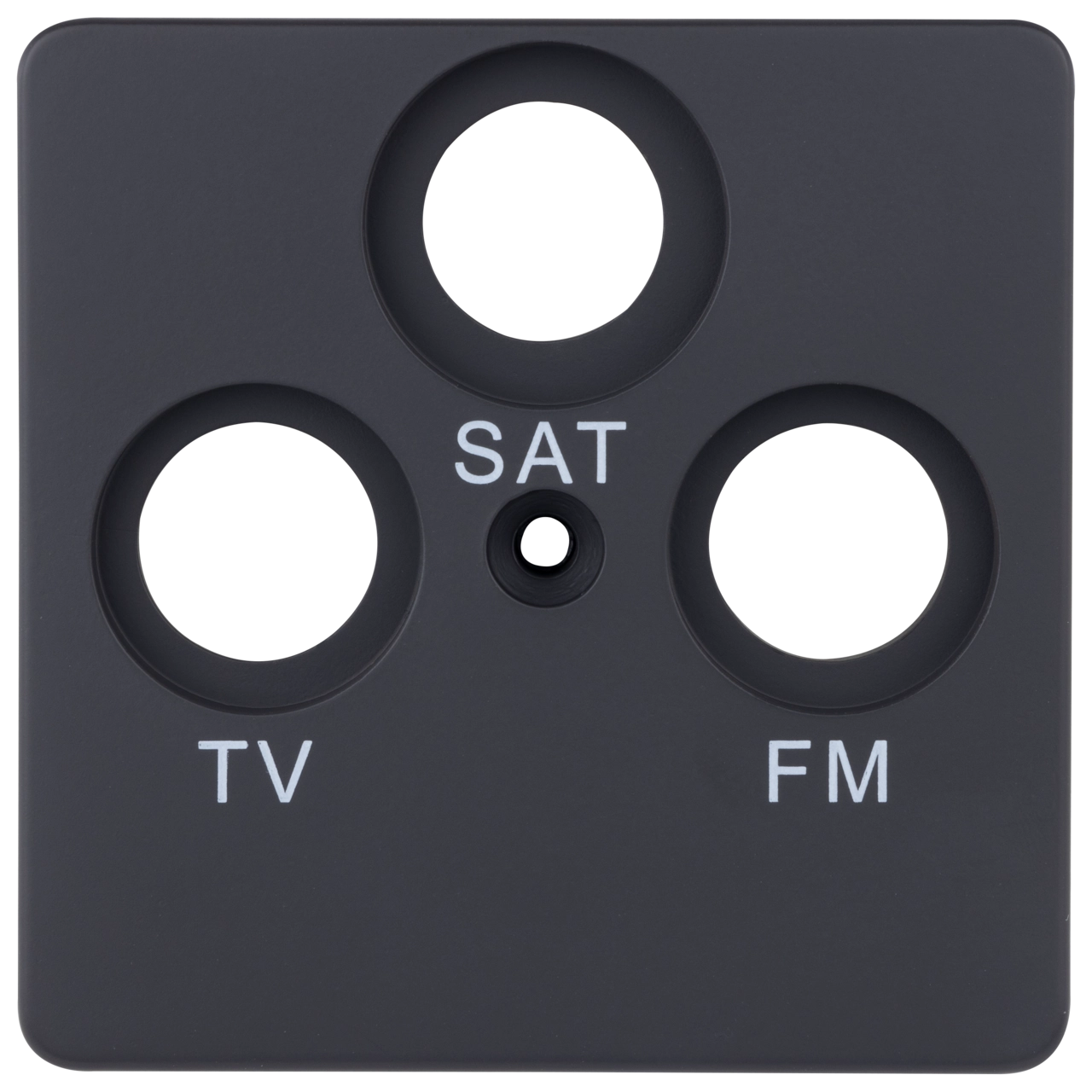 REV NOVA  Abdeckung Antennendose (TV/RF/SAT) | anthrazit