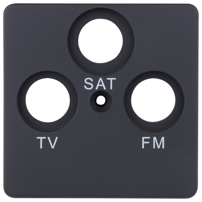 REV NOVA  Abdeckung Antennendose (TV/RF/SAT) | anthrazit