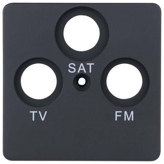 REV NOVA  Abdeckung Antennendose (TV/RF/SAT) | anthrazit