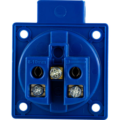 REV Schutzkontakt-Einbau-Steckdose mit Klappdeckel