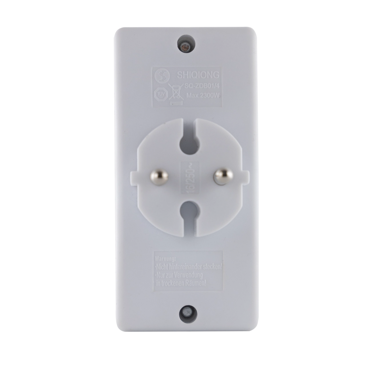 REV Übergangsstecker 4-fach | IP20 | 230V | weiß