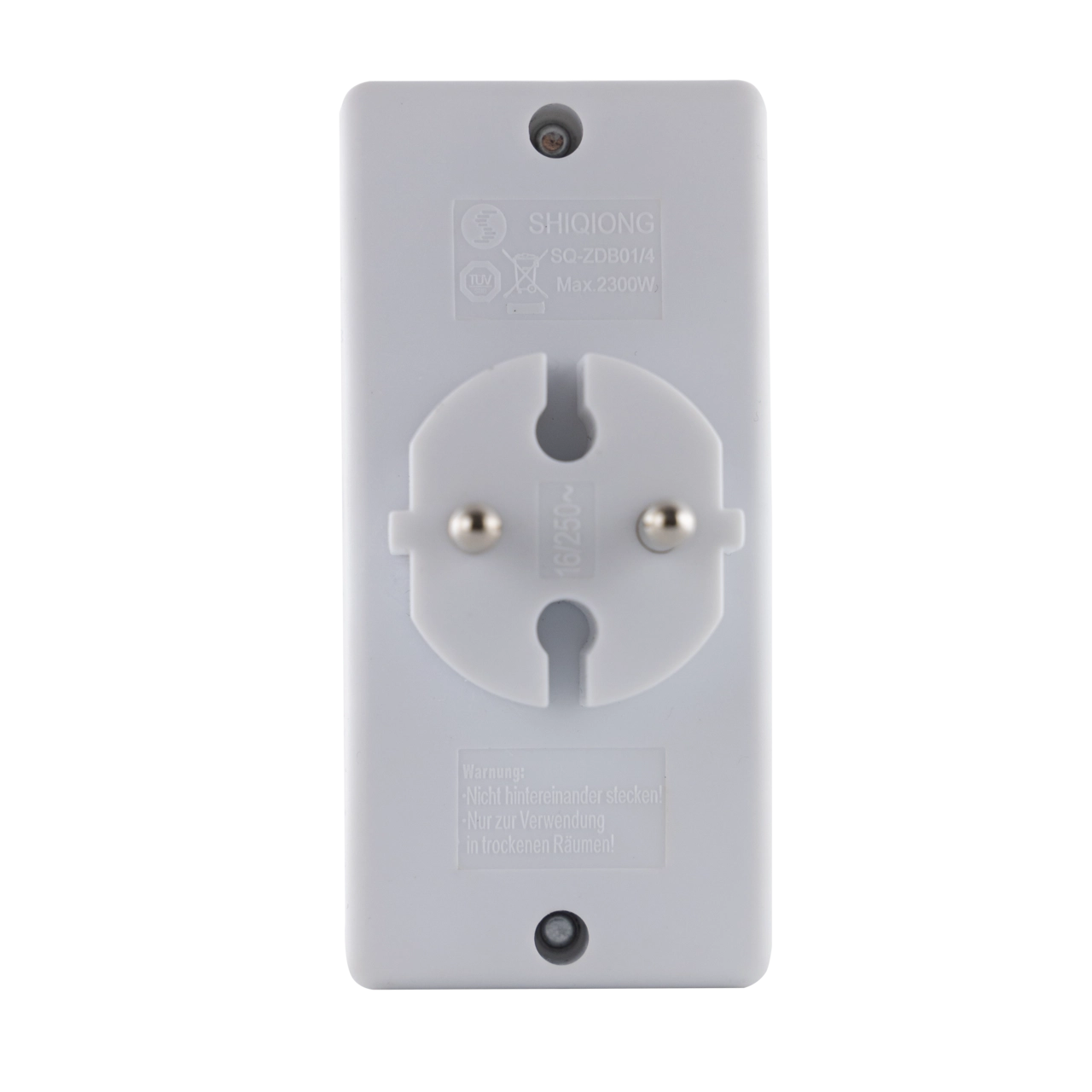 REV Übergangsstecker 4-fach | IP20 | 230V | weiß