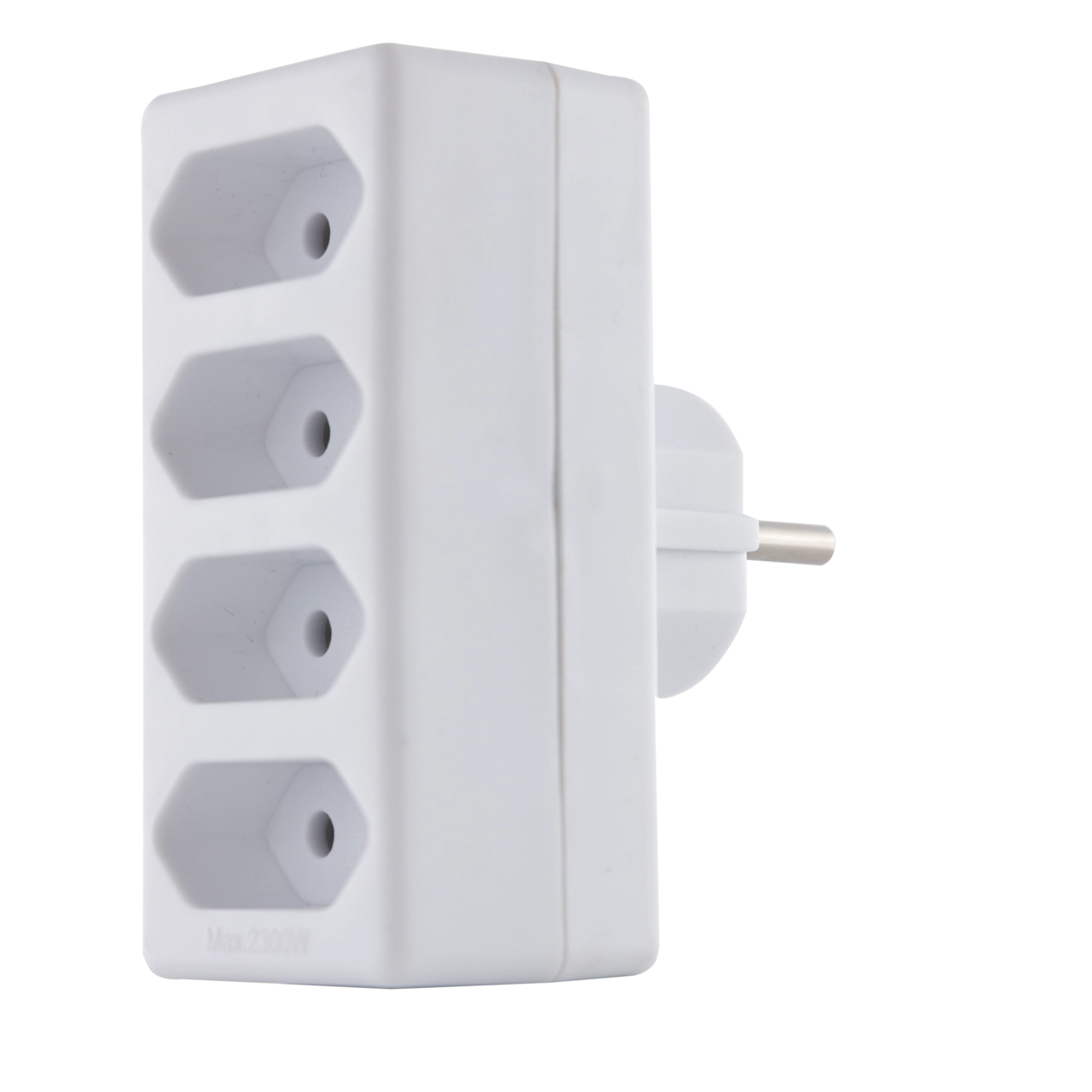 REV Übergangsstecker 4-fach | IP20 | 230V | weiß