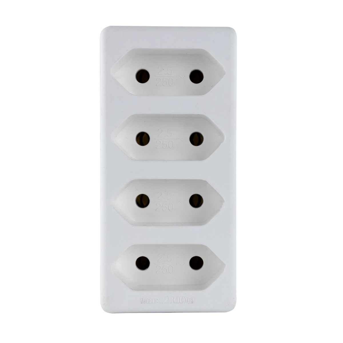 REV Übergangsstecker 4-fach | IP20 | 230V | weiß