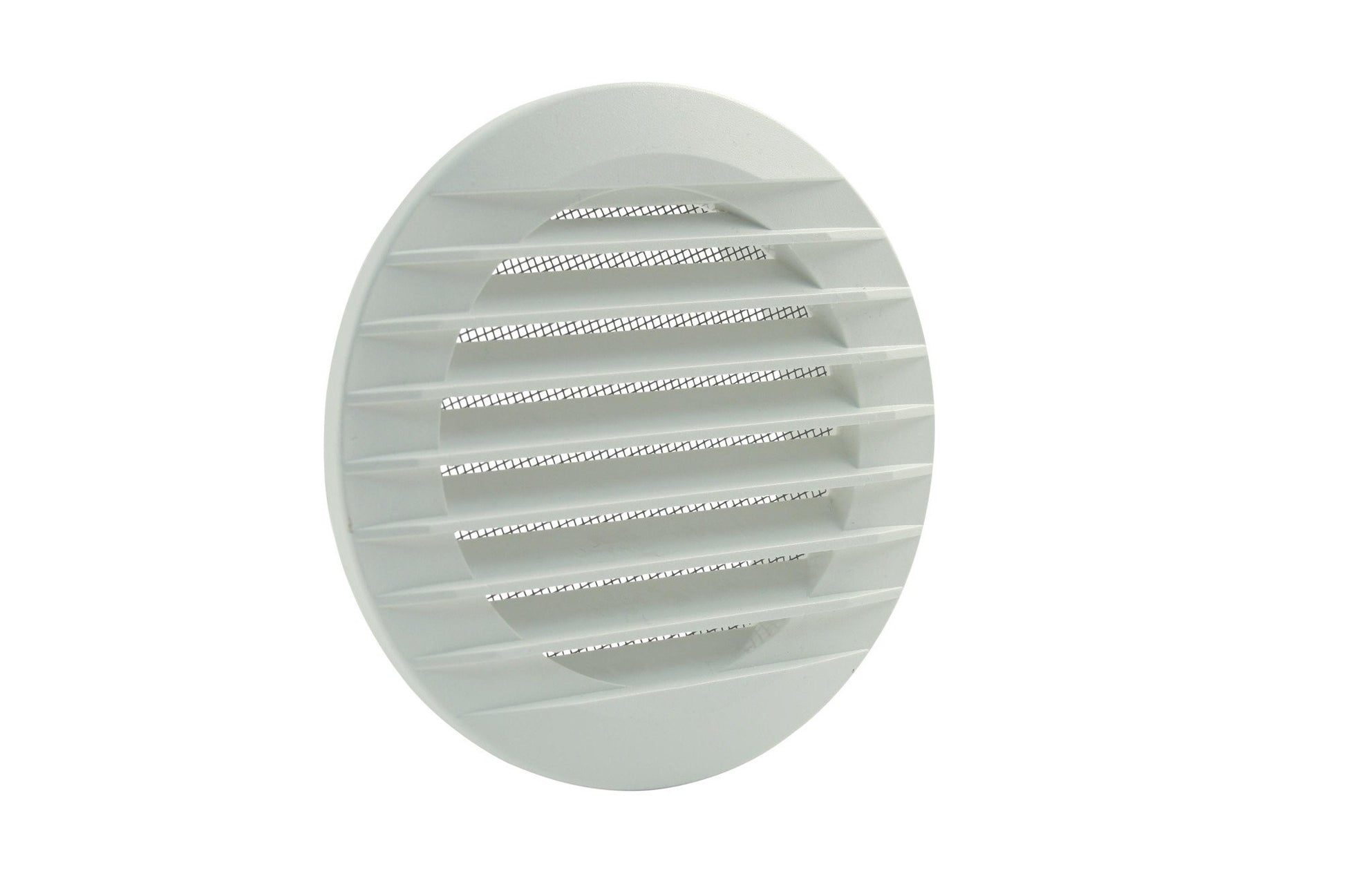 Lüftungsgitter, Fliegengitter Rohranschl.  100mm, weiß
