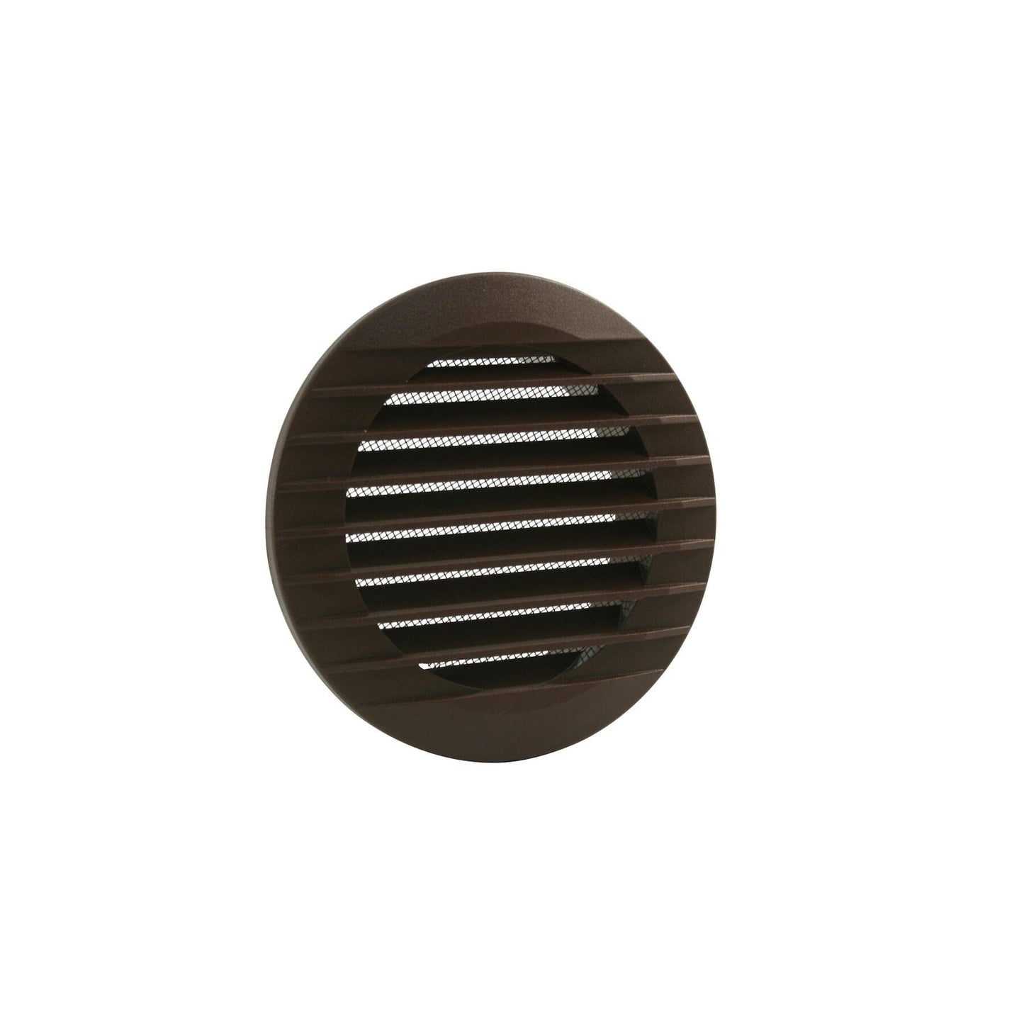 Lüftungsgitter, Fliegengitter Rohranschl.  100mm, braun