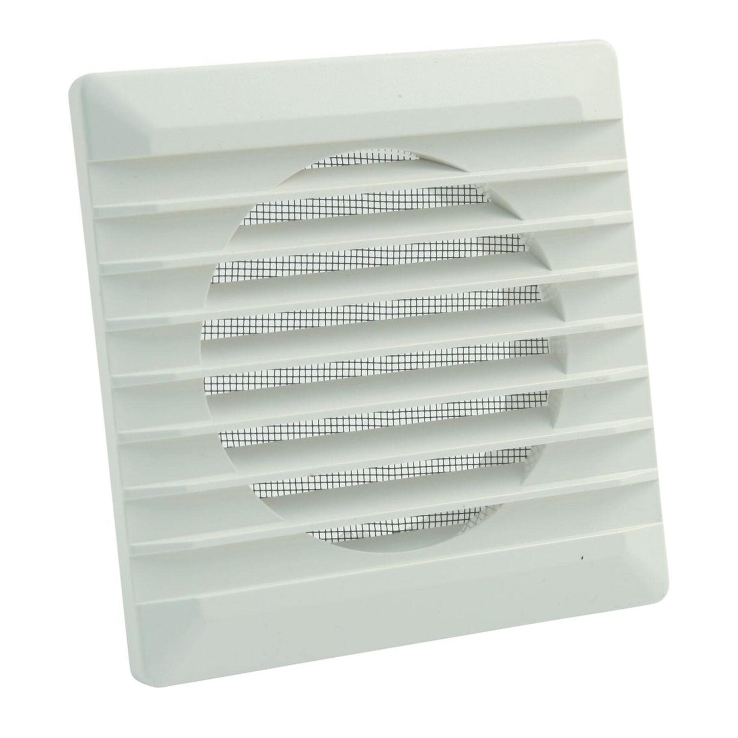 Lüftungsgitter, Fliegengitter 100mm u.4mm KU-Band, weiß