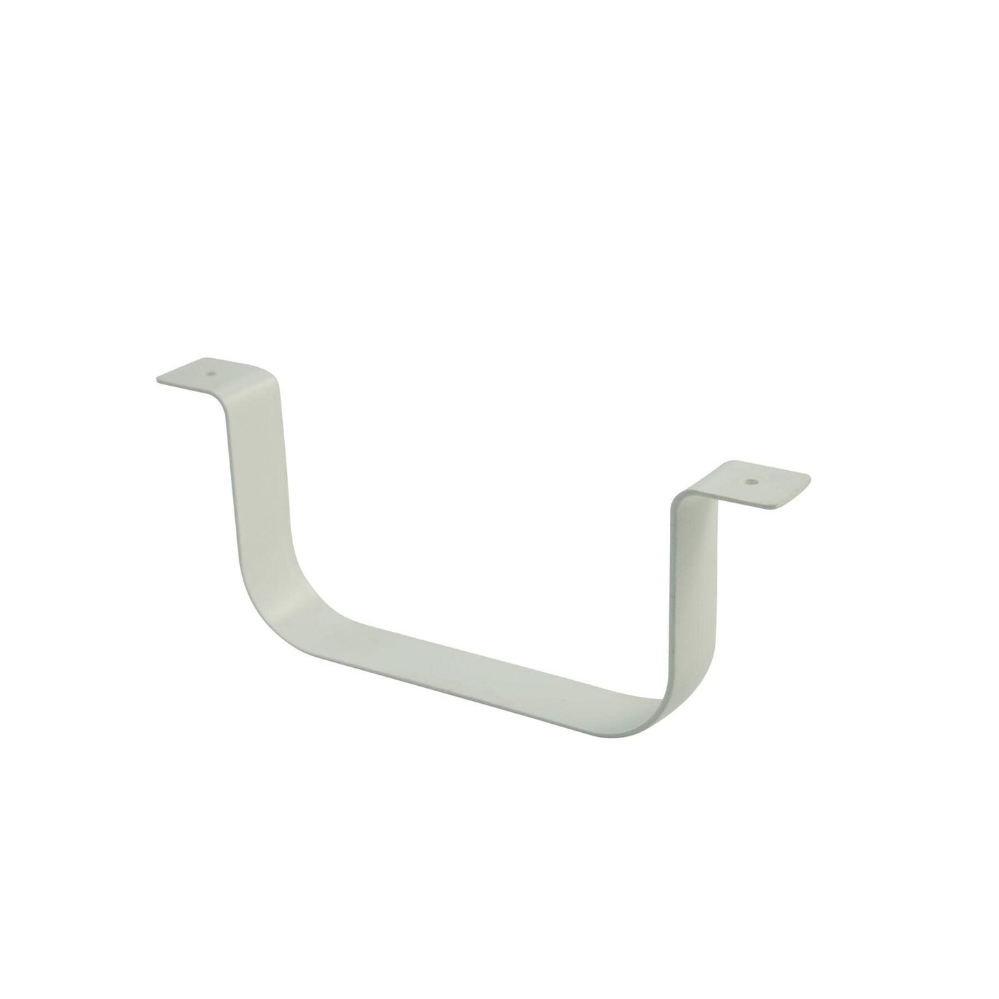 Halter f. Flachkanalsystem Kunststoff, weiß