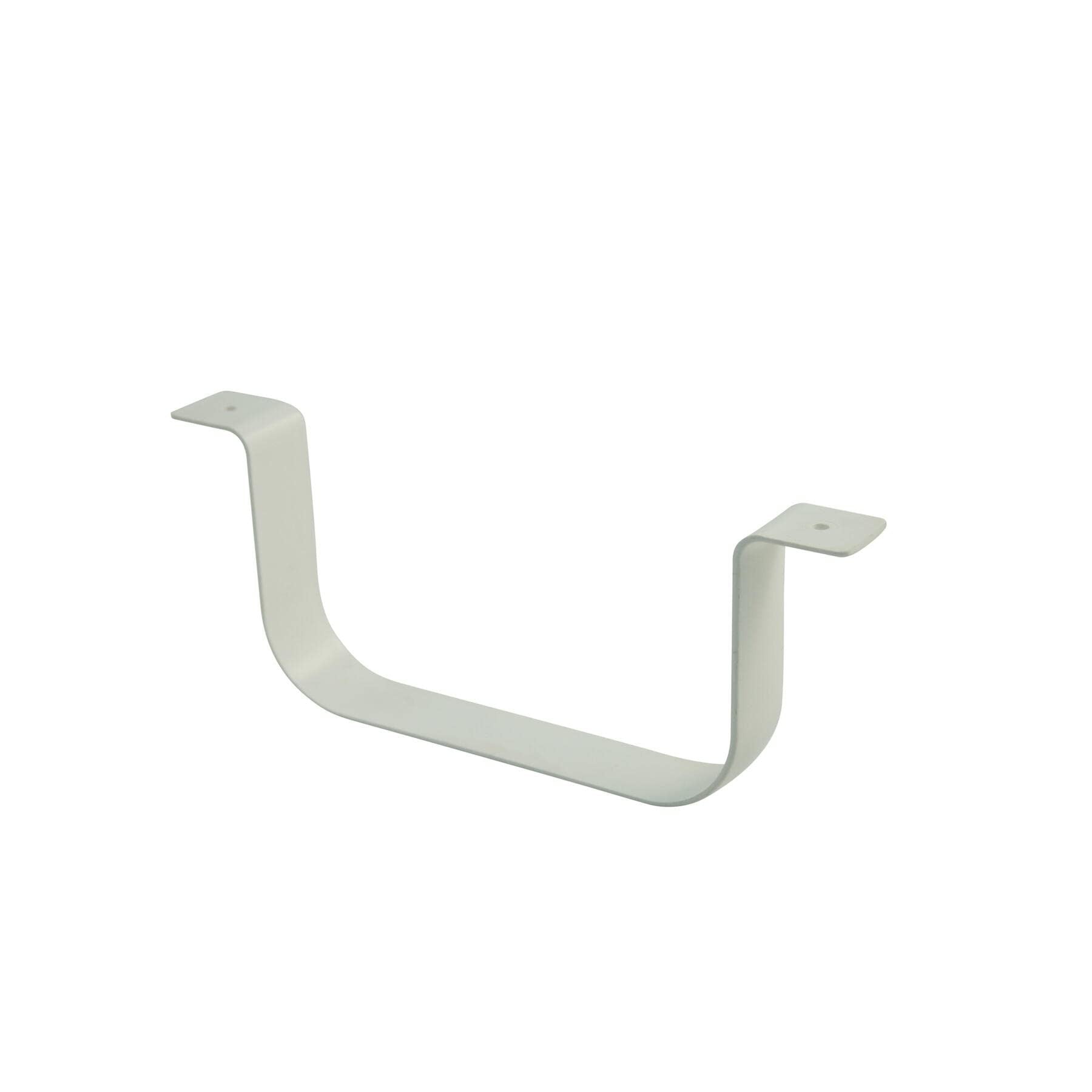 Halter f. Flachkanalsystem Kunststoff, weiß