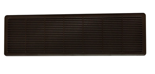 Möbellüftung aus Kunststoff 220x60mm, braun, 2 Stück