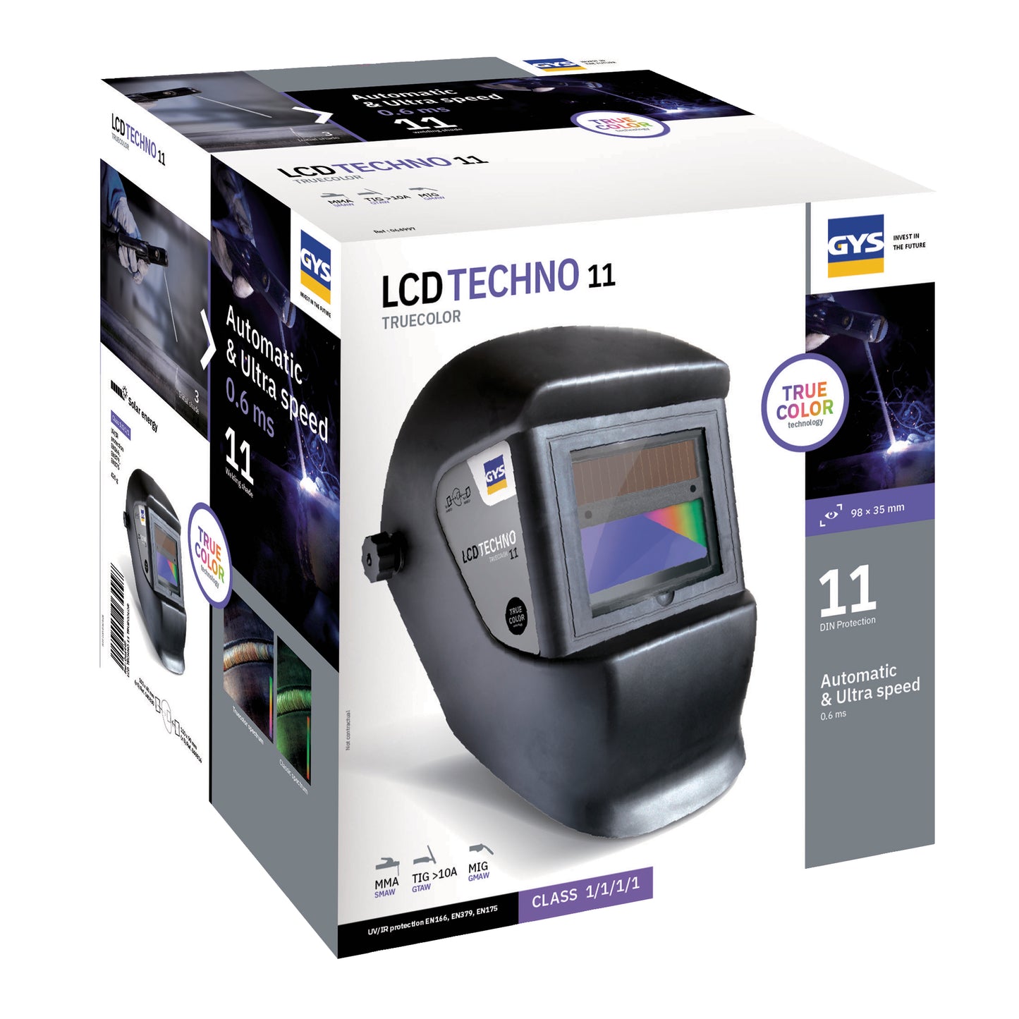 Schweisshelm LCD Techno
