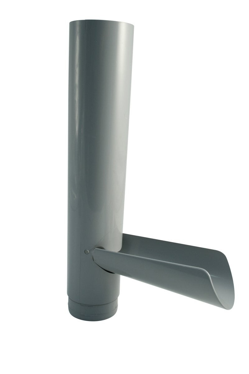 Wasserablaufklappe RG/DN 75 grau