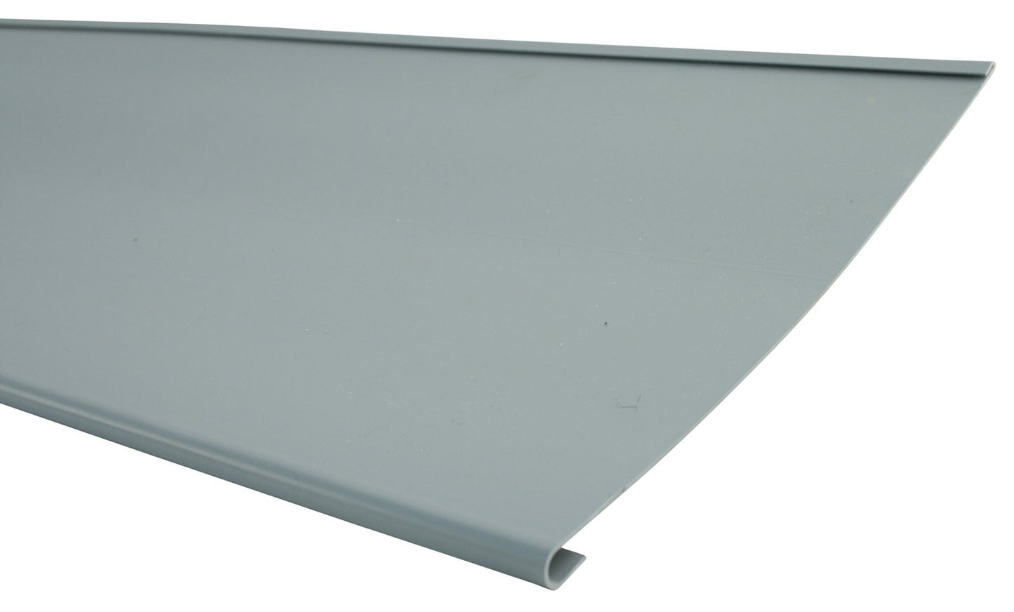 Traufstreifen f.geneigtes Dach 250 mm breit, Länge 2,0 m grau