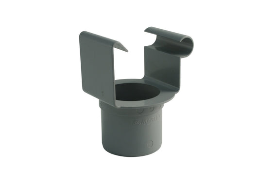Stutzen für Dachrinne RG/DN 70/53 grau