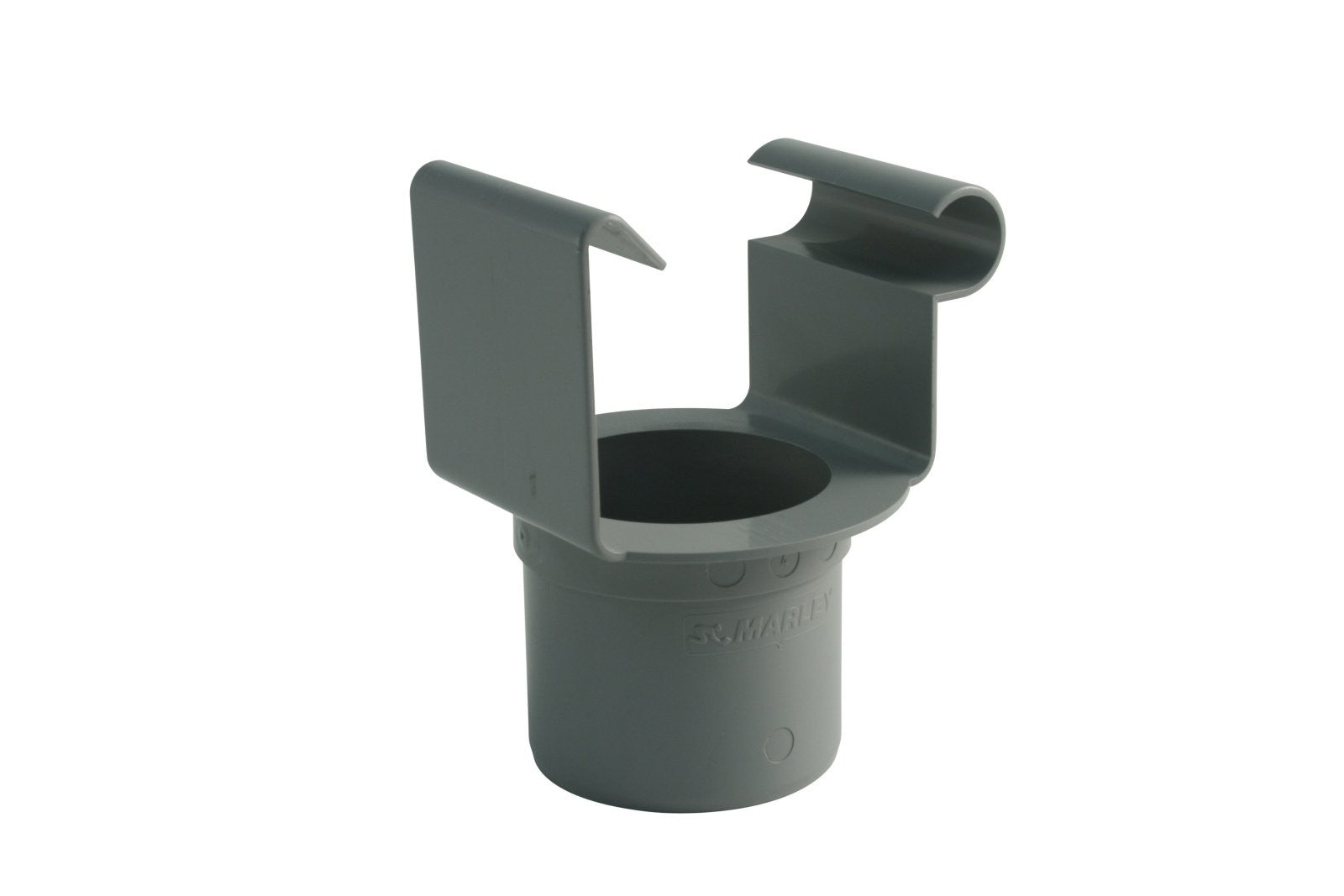 Stutzen für Dachrinne RG/DN 70/53 grau