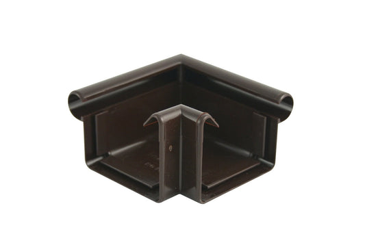 Außenecke für Dachrinne RG/DN 70 braun