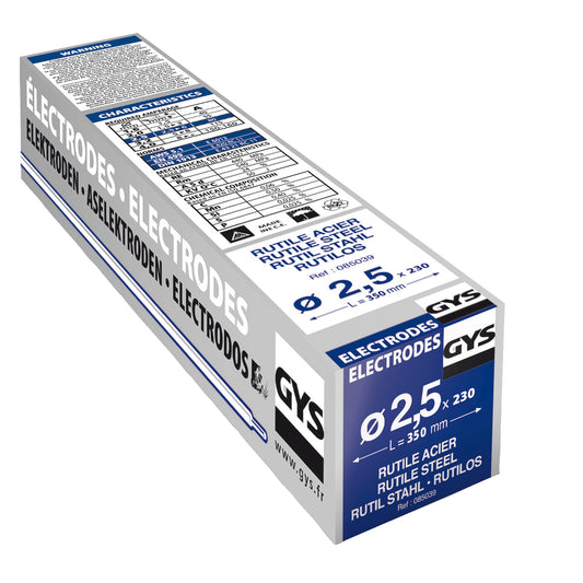 Stahl-Elektroden 2,5mm 230 Stück