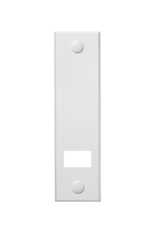 Schellenberg Gurtwickler-Abdeckplatte STANDARD Maxi, 160 mm, weiß