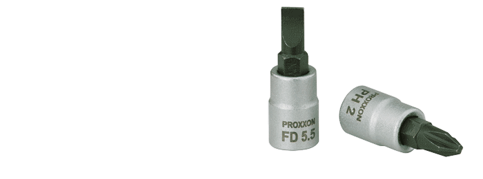 Proxxon 1/4'' Schlitzeinsatz 33 mm | FD 4 mm