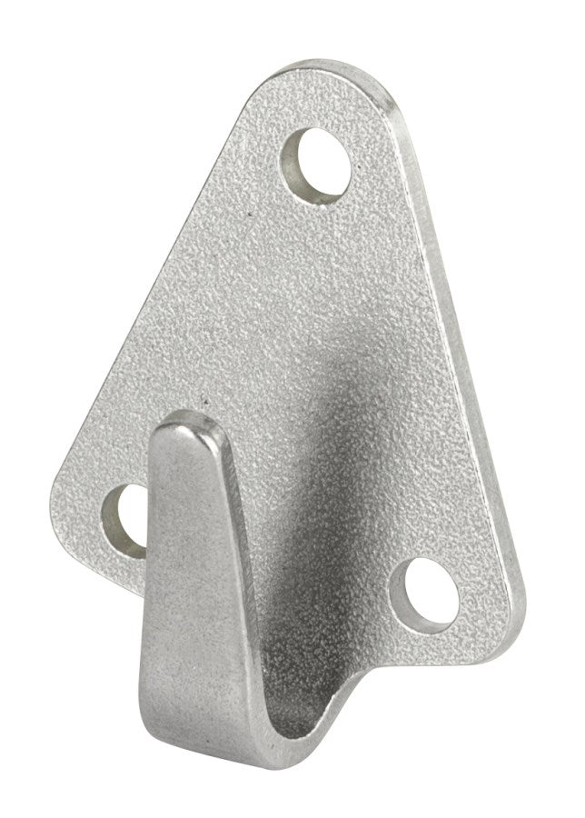 Kerbl Hakenplatte Dreiloch | verzinkt [50x40mm] 2 Stück