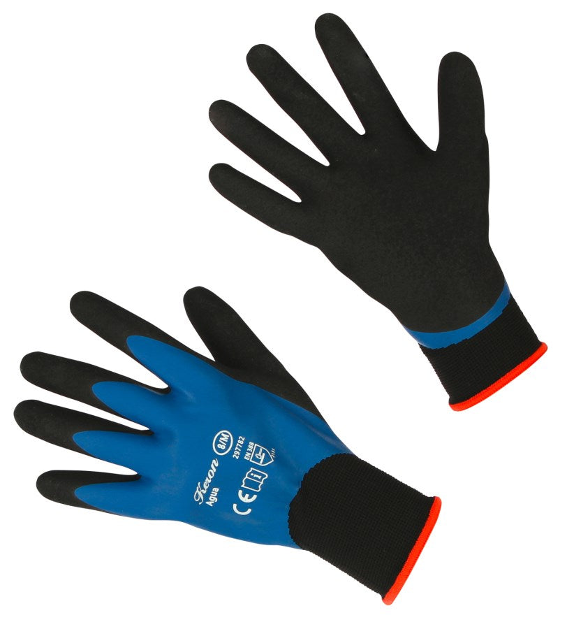 Kerbl Arbeitshandschuh Agua doppelt getaucht | Gr.10 (XL)