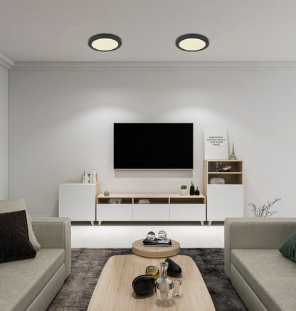 Lasse Deckenleuchte schwarz 30cm