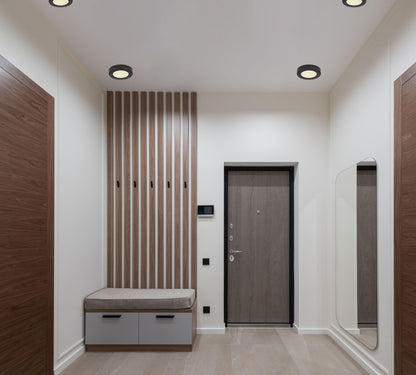 Lasse Deckenleuchte schwarz 13cm