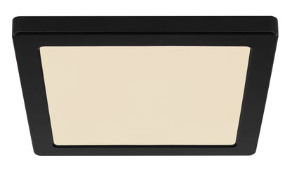 Lasse Deckenleuchte schwarz 22x22cm