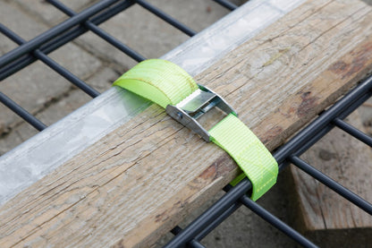 Kerbl Schnellbindegurt | grün 250kg [25mm/0,3m] 6 Stück